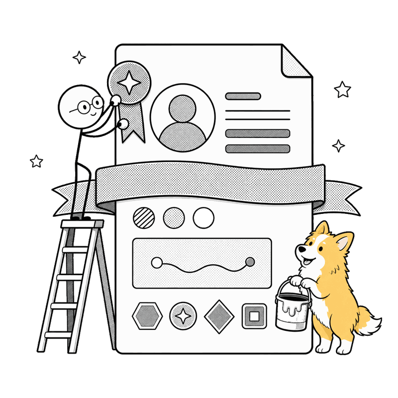 Beautify GitHub README 插画